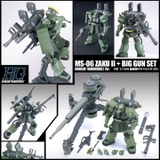 HG 1/144 MS-06 ZAKU II + BIG GUN SET GUNDAM THUNDERBOLT Ver.