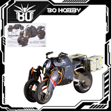 1/12 SCALE FULL ACTION PLASTIC MODEL KIT REVERSE TRIKE
