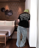 ACTIVE WASH BOXY T-SHIRT /280GSM