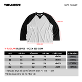 V-RAGLAN SLEEVES BOXY /220GSM