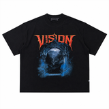 VISION STATE” BOXY T-SHIRT /280GSM