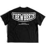 BORDER [BLACK]  BOXY T-SHIRT /280GSM