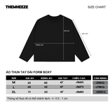 Void Script Boxy Long Sleeve /280gsm