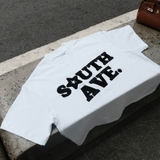 SOUTH AVE [WHITE] BOXY T-SHIRT/ 280GSM