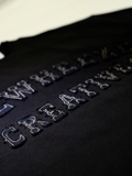 CREATIVE EMBROIDERY BOXY T-SHIRT /280GSM