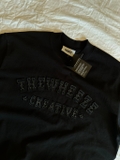 CREATIVE EMBROIDERY BOXY T-SHIRT /280GSM