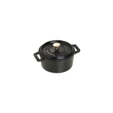 nồi gang tròn màu đen Staub ảnh 2