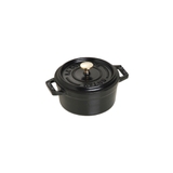 nồi gang tròn màu đen Staub ảnh 3