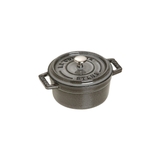 nồi gang tròn màu xám Staub ảnh 4