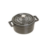 nồi gang tròn màu xám Staub ảnh 6