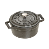 nồi gang tròn màu xám Staub ảnh 8