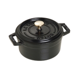 nồi gang tròn màu đen Staub ảnh 8