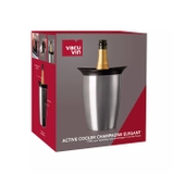 bình giữ mát rượu sâm panh bằng thép không gỉ Vacu Vin ảnh 4