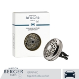 kẹp tinh dầu xe hơi Graphic Maison Berger ảnh 1