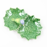 đĩa lá đôi (sẻ xanh) Bordallo Pinheiro Bordallo Leaves ảnh 2