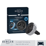 kẹp tinh dầu xe hơi Flower Technical Maison Berger ảnh 1