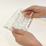 bộ đĩa thủy tinh hình chữ nhật Aderia Double F ảnh 2