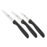 bộ dao gọt Twin Grip màu đen Zwilling