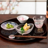 chén oval có chân đứng Aderia Sakura Sakura ảnh 2