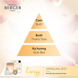 tinh dầu đèn xông hương Aroma Energy Sparkling Zest Maison Berger ảnh 3