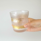 bộ ly thủy tinh Aderia Gold Ichimonji ảnh 3