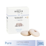 bộ tinh dầu xe hơi hương Cotton Caress Maison Berger