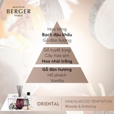 tinh dầu đèn xông hương Sandalwood Temptation Maison Berger ảnh 3