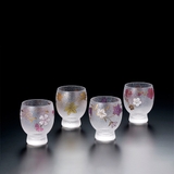 bộ ly Sake Aderia Shiki Meguri ảnh 2