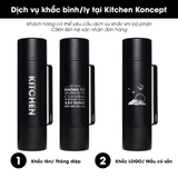 bình giữ nhiệt Tomo màu Đen vũ trụ MiiR ảnh 2