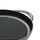 chảo gang nướng màu xám Staub ảnh 2