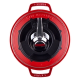 bộ Fondue màu đỏ cherry Staub ảnh 4