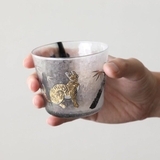 bộ ly Sake kèm khay Aderia Taketora ảnh 4