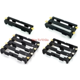 Đế Khay Gá Pin 18650 Chân Đồng Hàn Dán SMD SMT (1 Cell - 2 Cell - 3 Cell - 4 Cell)