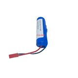 Pin Sạc Lithium-ion 1S 3.7V 2500mAh Jack JST 2 Pin (Tặng Jack Đực & BMS 3A)