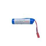 Pin Sạc Lithium-ion 1S 3.7V 2500mAh Jack JST 2 Pin (Tặng Jack Đực & BMS 3A)