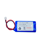Pin Sạc Lithium-ion 1S 3.7V 5000mAh Jack XH 2.54mm (Tích Hợp Mạch BMS 3A)