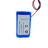 Pin Sạc Lithium-ion 2S 7.4V 5000mAh Jack XH 2.54mm 2P (Tích Hợp Mạch BMS 10A)