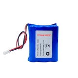 Pin Sạc Lithium-ion 3S 12V 2500mAh Jack XH 2.54mm (Tích Hợp Mạch BMS 20A)