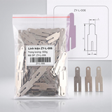 Kẽm Thanh Chữ I Hàn Cell Pin 18650 Dày 0.18mm Mã ZY-L-006 (Túi 500g)