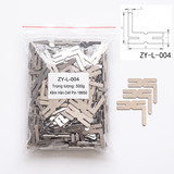 Kẽm Thanh Chữ L Hàn Cell Pin 18650 Dày 0.18mm Mã ZY-L-004 (Túi 500g)