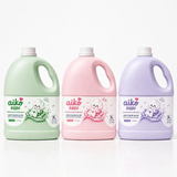 Combo 4 Can Nước Giặt Xả Cho Bé AIKO 3L Tiết Kiệm (Trọn Bộ 12 Lít Đủ Mùi)