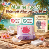 Khăn Ướt Đa Năng AIKO 20 Tờ Không Mùi Gói Mini Bỏ Túi Tiện Lợi Dịu Nhẹ