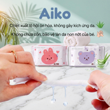 Combo 5 Món Chăm Sóc Bé AIKO Tiết Kiệm (3 Nước Giặt Xả 600g + 1 Bọt Rửa Bình 500ml + 1 Khăn Ướt)