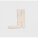 Kẽm Thanh Chữ L Hàn Cell Pin 18650 Dày 0.18mm Mã ZY-L-004 (Túi 500g)