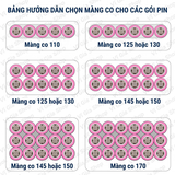 Màng Co Nhiệt PVC Cách Điện Màu Xanh Biển Chuyên Dụng Bọc Khối Pin 18650 - 21700 - 32650