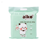 Khăn Vải Khô Đa Năng AIKO 300g Vải Không Dệt Mềm Mịn An Toàn Cho Trẻ Sơ Sinh