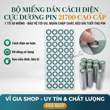Miếng Dán Bảo Vệ Cực Dương Pin 21700 Cách Điện Chống Chập (Tờ 50 Miếng)