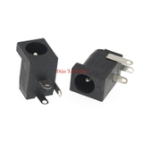 Jack Nguồn DC-005 Chuẩn 5.5mm x 2.1mm Đầu Cái Cắm Hàn Mạch PCB 3 Chân