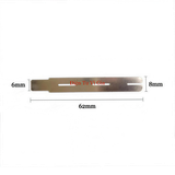 Kẽm Miếng Thanh Đơn 3P Dài 62mm Dày 0.2mm Nối 3 Cell Pin 18650 (Túi 500g)
