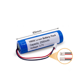 Pin Sạc Lithium-ion 1S 3.7V 2500mAh Jack PH 2.0mm (Tích Hợp Mạch BMS 3A)
